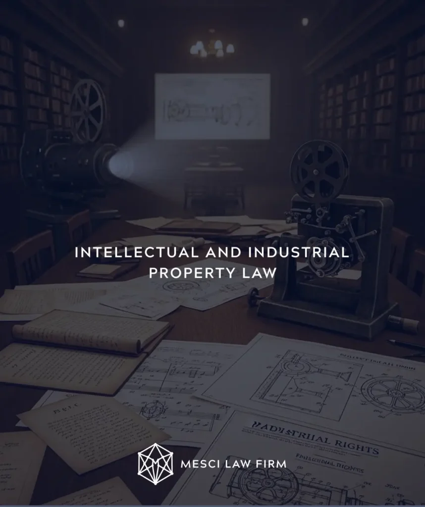 INTELLECTUAL AND INDUSTRIAL PROPERTY LAW